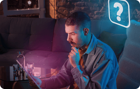 Person doing manual data entry