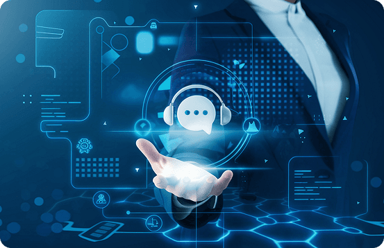 Person using calculator