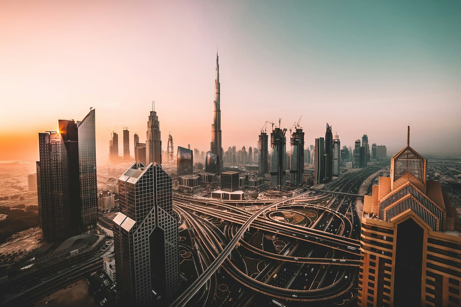 Dubai skyline representing Spark delivery markets