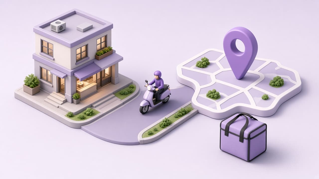 Food delivery platform — ordering, dispatch and tracking
