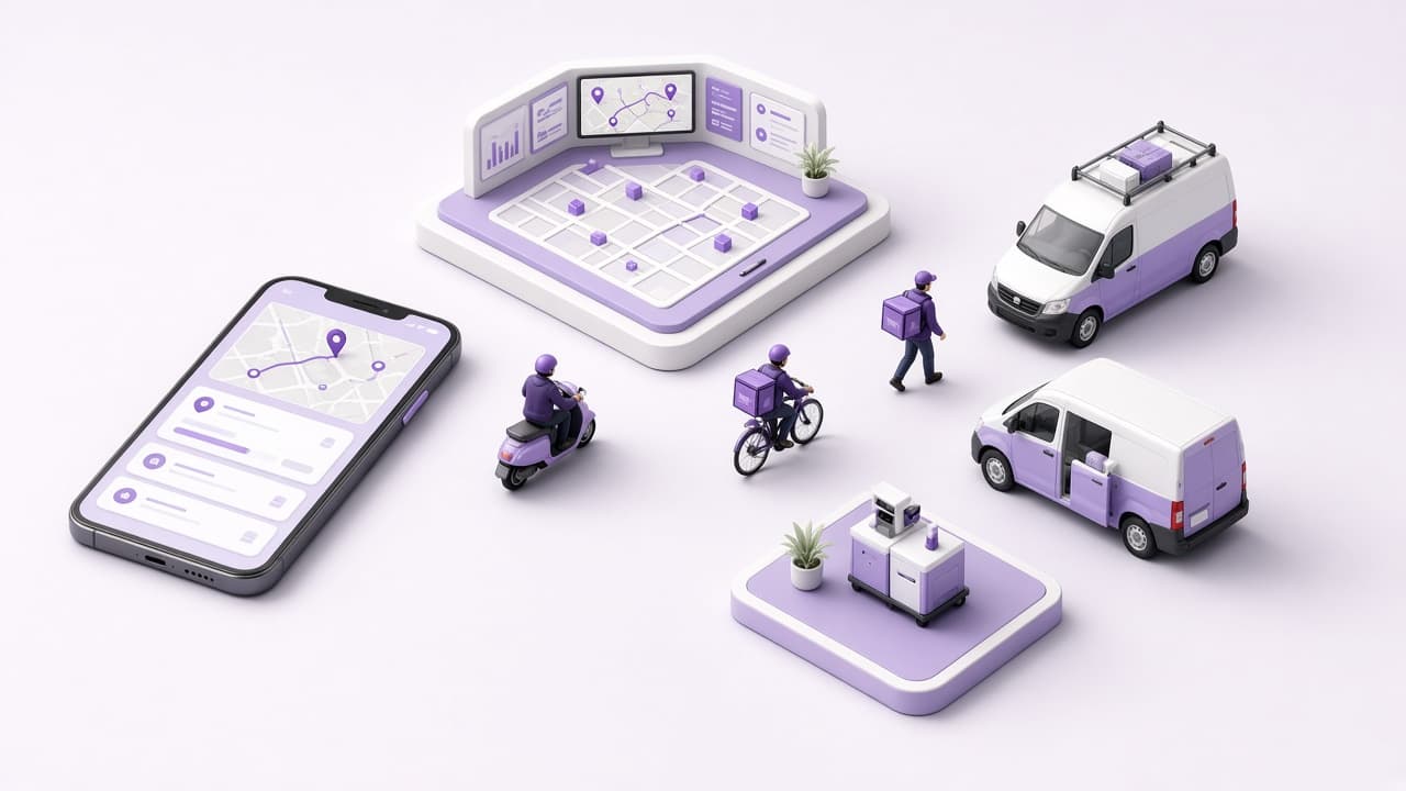 On-demand platform — customers, dispatch and services