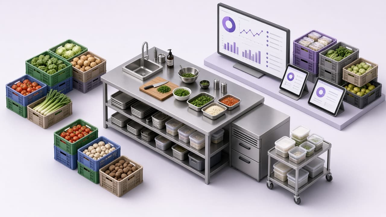 Res-py restaurant procurement and cloud kitchen operations