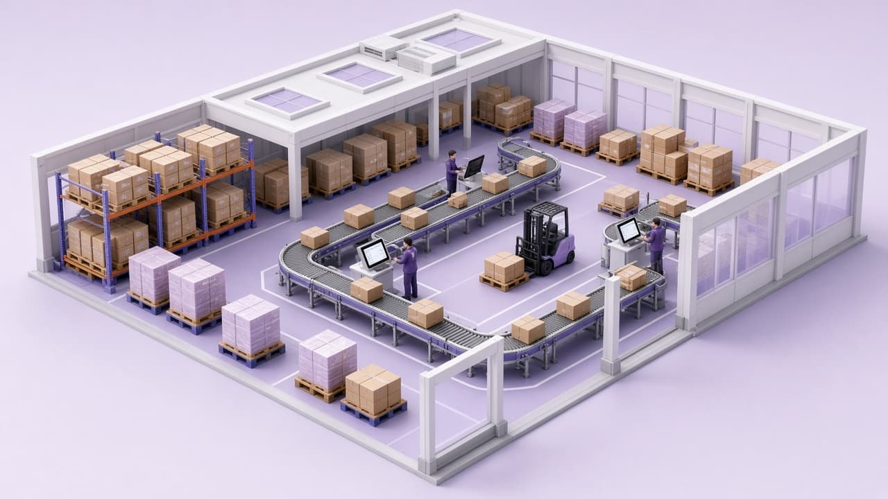 Distribution operations — warehouse, orders and fulfilment