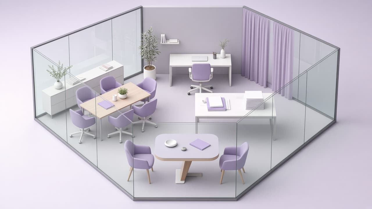Professional services scene — clients, invoices and delivery