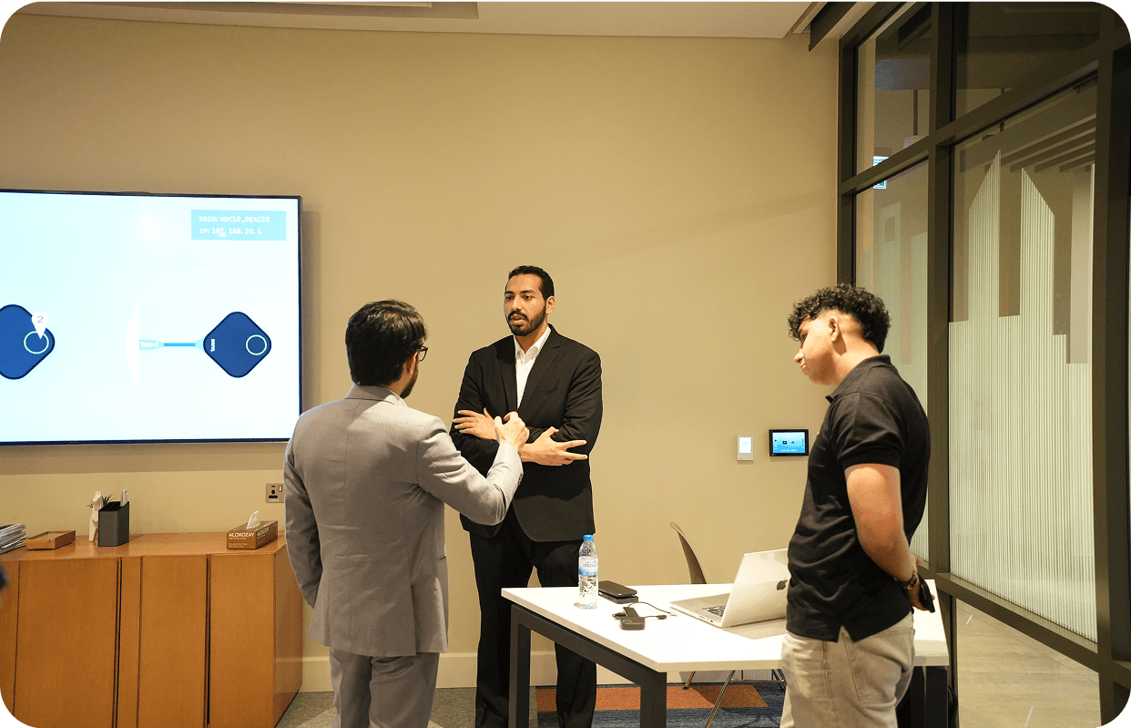 Spark AI workshop room during a live session